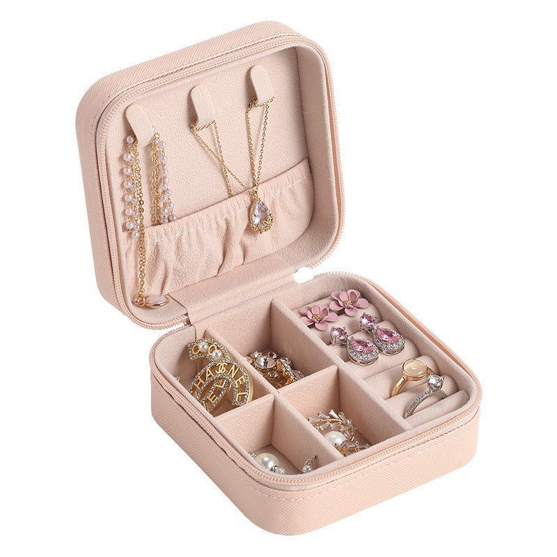 Jewellery Box Organiser Box for Travelling Leather Box Hair Accessories
