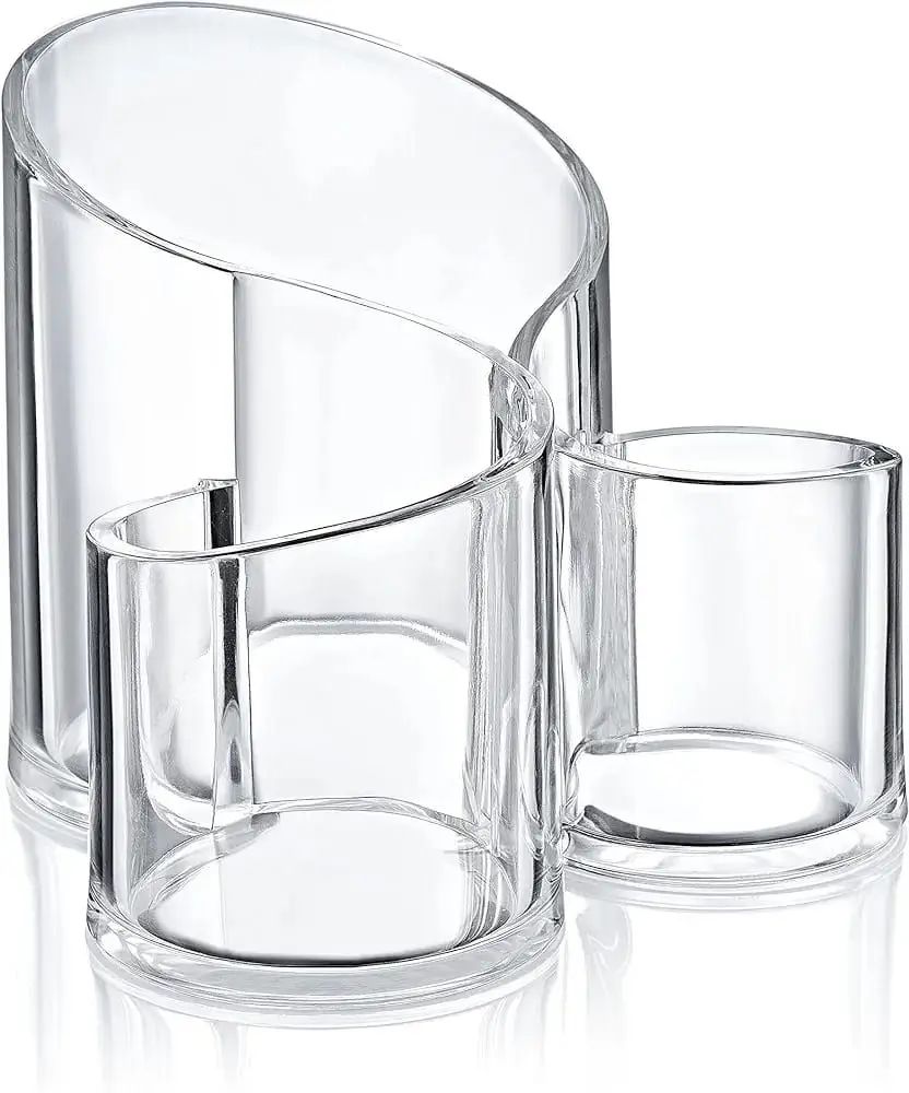 CrystalClear Cosmetic Organizer – Premium Acrylic Display Tray