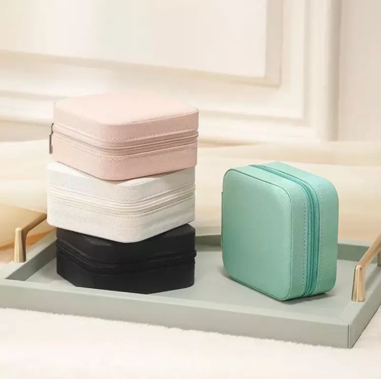 Jewellery Box Organiser Box for Travelling Leather Box Hair Accessories