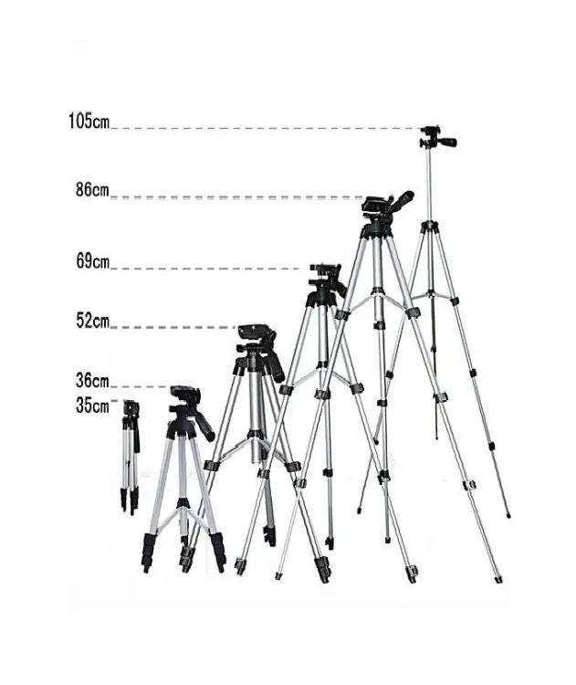 3120 Professional Tripod Stand Maximum 42 inch Height For Camera Dslr Camcorder Mobile Phones
