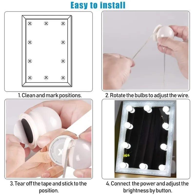 Vanity Mirror LED Lights - High Brightness & Low Power Consumption