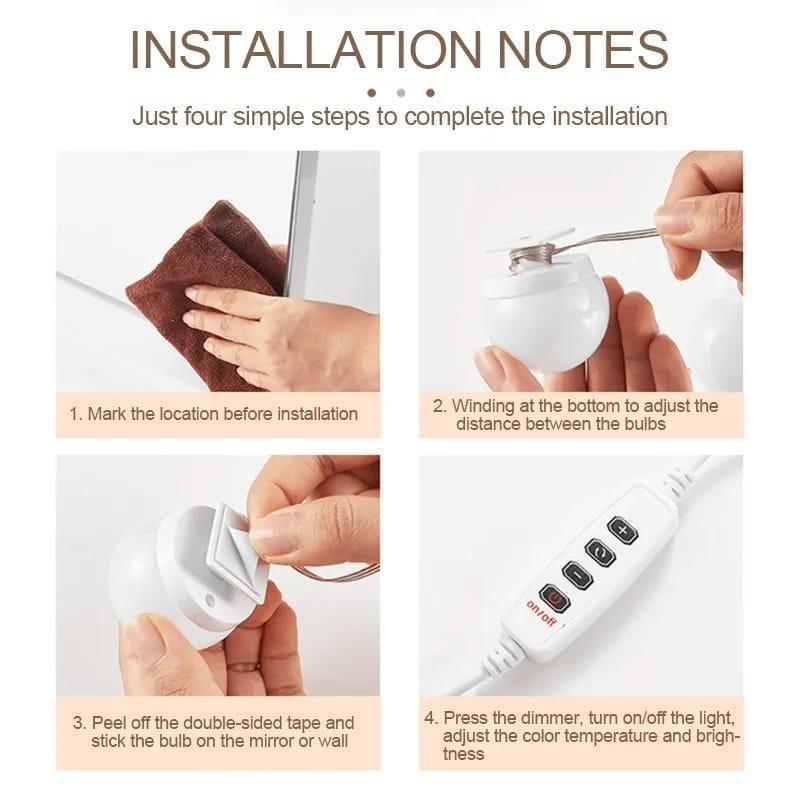 Vanity Mirror LED Lights - High Brightness & Low Power Consumption